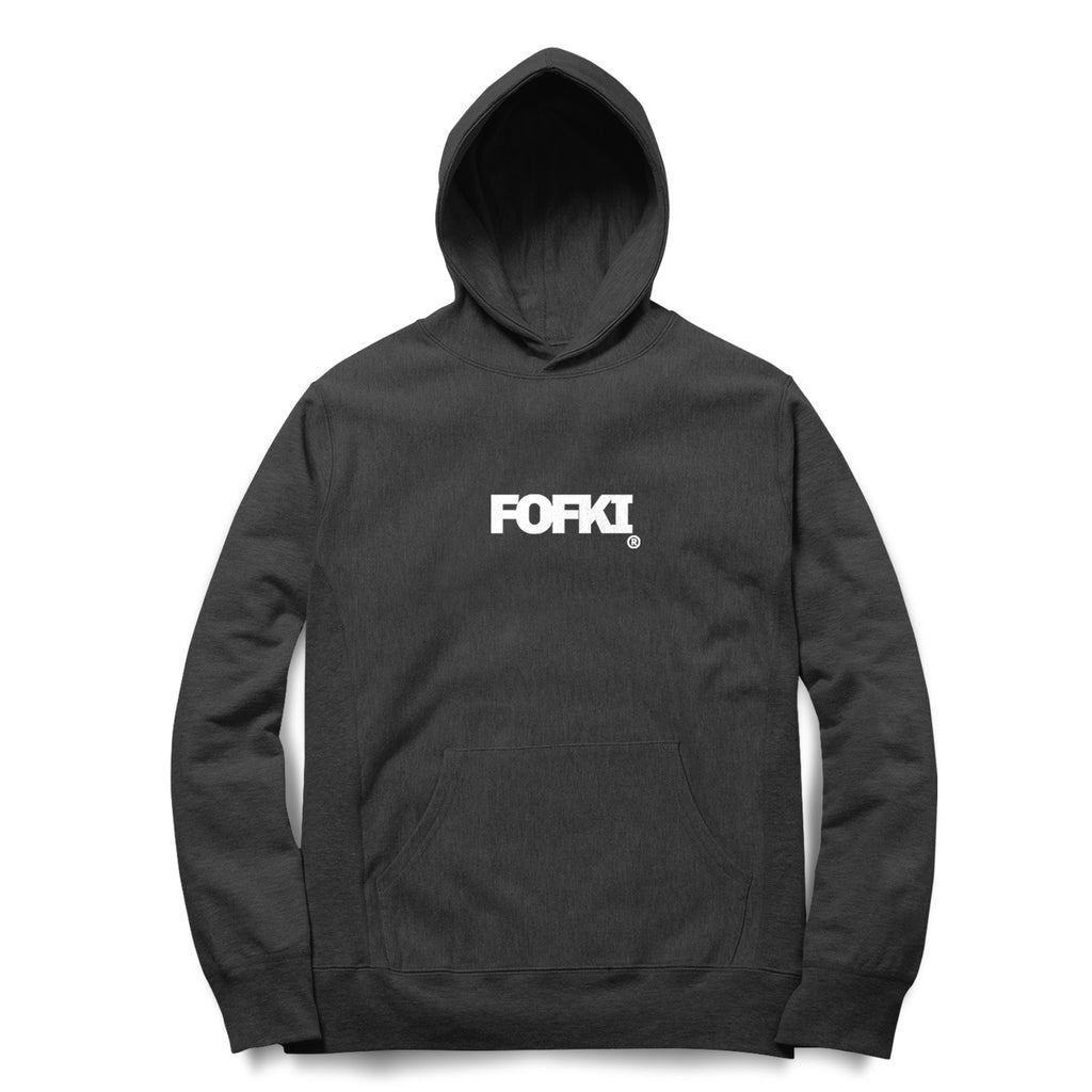 Fofki Logo Black Hoodie